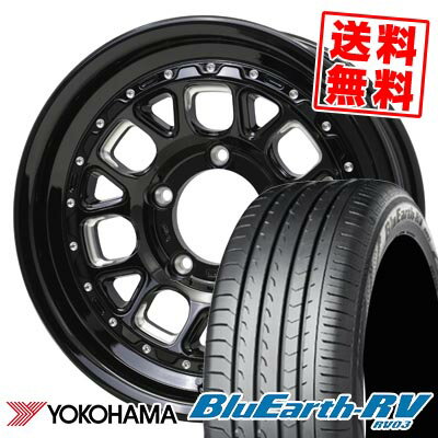 215/65R16 98H ヨコハマ BLUE EARTH RV03 BARKLEY HARDROCK HURON サマータイヤホイール4本セット 【取付対象】