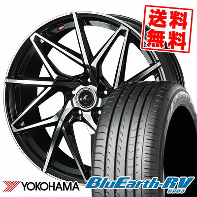 195/65R15 91H ヨコハマ BLUE EARTH RV03 LEONIS IT サマータイヤホイール4本セット 【取付対象】