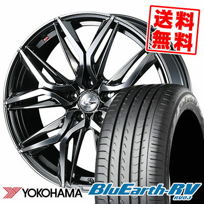 245/40R20 99W YOKOHAMA ヨコハマ BLUE EARTH RV03 ブルーアース RV03 LEONIS LM レオニス LM サマータイヤホイール4本セット