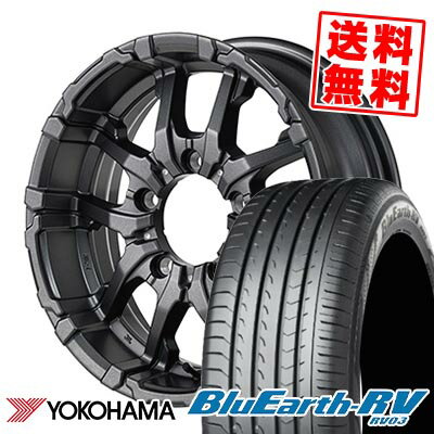 215/60R16 95H YOKOHAMA ヨコハマ BLUE EARTH RV03 NITRO POWER M26 CROSS FANG ナイトロパワー M26 クロスファング サマータイヤホイール4本セット 【取付対象】