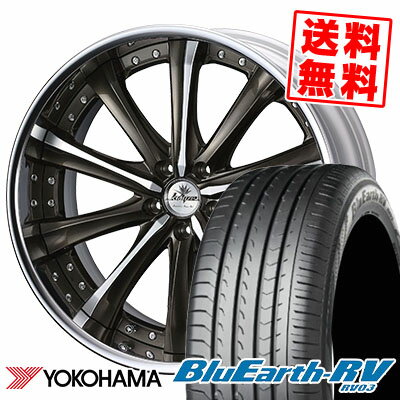 245/40R20 99W YOKOHAMA ヨコハマ BLUE EARTH RV03 ブルーアース RV03 weds Kranze Maricive ウェッズ クレンツェ マリシーブ サマータイヤホイール4本セット
