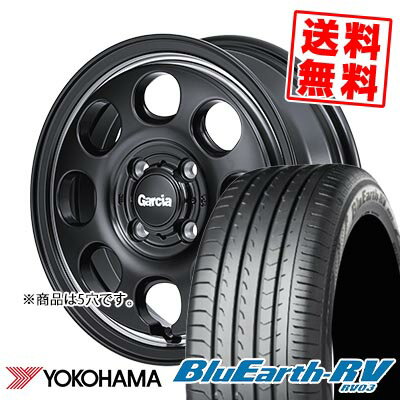 205/55R16 91W ヨコハマ BLUE EARTH RV03 Garcia Palm8 サマータイヤホイール4本セット 【取付対象】