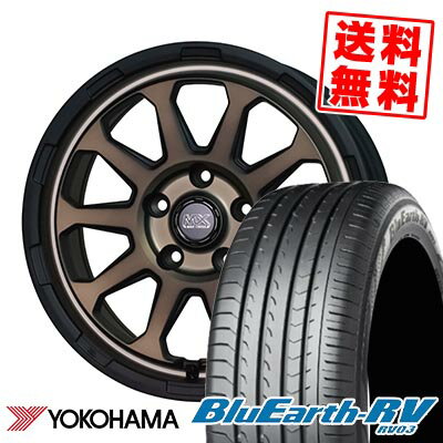 215/50R17 95V YOKOHAMA ヨコハマ BLUE EARTH RV03 MAD CROSS RANGER マッドクロス レンジャー サマータイヤホイール4本セット 【取付対象】