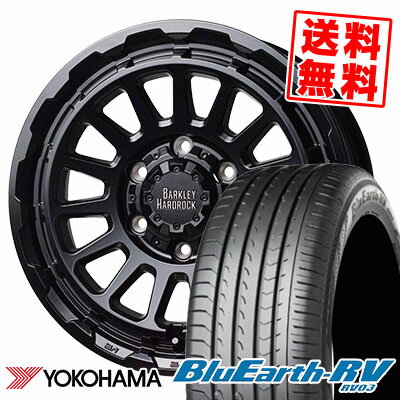 215/65R15 96H ヨコハマ BLUE EARTH RV03 BARKLEY HARDROCK RIZARD サマータイヤホイール4本セット 【取付対象】