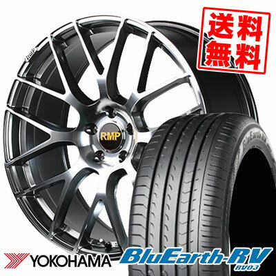 245/40R20 99W YOKOHAMA ヨコハマ BLUE EARTH RV03 ブルーアース RV03 RMP-028F アールエムピー 028エフ サマータイヤホイール4本セット