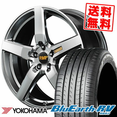 245/40R20 99W YOKOHAMA ヨコハマ BLUE EARTH RV03 ブルーアース RV03 RMP-050F アールエムピー 050エフ サマータイヤホイール4本セット