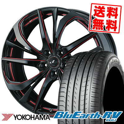 245/40R20 99W YOKOHAMA ヨコハマ BLUE EARTH RV03 ブルーアース RV03 weds LEONIS TE ウェッズ レオニス TE サマータイヤホイール4本セット