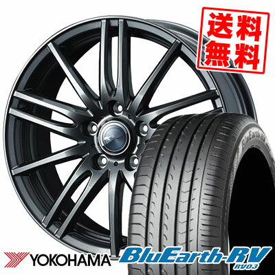 205/55R16 91W ヨコハマ BLUE EARTH RV03 Zamik Tito サマータイヤホイール4本セット 【取付対象】