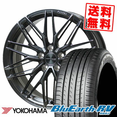 245/40R19 98W YOKOHAMA ヨコハマ BLUE EARTH RV03 ブルーアース RV03 TRAFFICSTAR FORGED TSF-03 トラフィックスター フォージド TSF-03 サマータイヤホイール4本セット