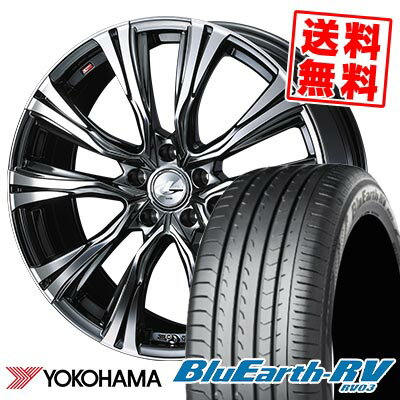 245/40R20 99W YOKOHAMA ヨコハマ BLUE EARTH RV03 WEDS LEONIS VR ウェッズ レオニス VR サマータイヤホイール4本セット 【取付対象】