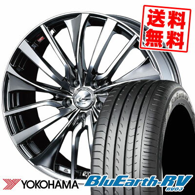245/40R20 99W YOKOHAMA ヨコハマ BLUE EARTH RV03 ブルーアース RV03 weds LEONIS VT ウエッズ レオニス VT サマータイヤホイール4本セット