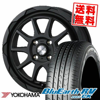 155/65R14 75H YOKOHAMA ヨコハマ BLUE EARTH RV03 CK ブルーアース RV03 CK WEDS MUD VANCE06 ウェッズ マッドヴァンス06 サマータイヤホイール4本セット