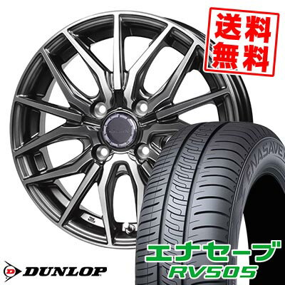 185/60R15 84H ダンロップ ENASAVE RV505 Precious AST M4 サマータイヤホイール4本セット 【取付対象】