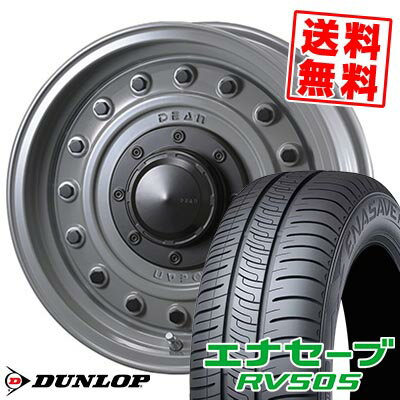 205/70R15 96H DUNLOP ダンロップ ENASAVE RV505 DEAN COLORADO ディーン コロラド サマータイヤホイール4本セット 【取付対象】