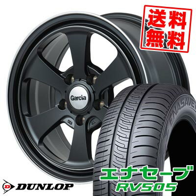 205/60R16 96H XL ダンロップ ENASAVE RV505 Garcia Dallas6 サマータイヤホイール4本セット 【取付対象】