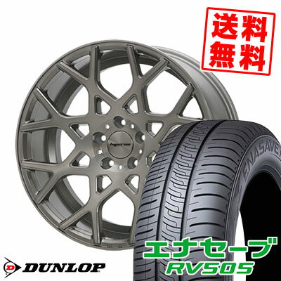 225/55R19 99V DUNLOP ダンロップ ENASAVE RV505 エナセーブ RV505 HYPERION CVZ ハイペリオン CVZ サマータイヤホイール4本セット
