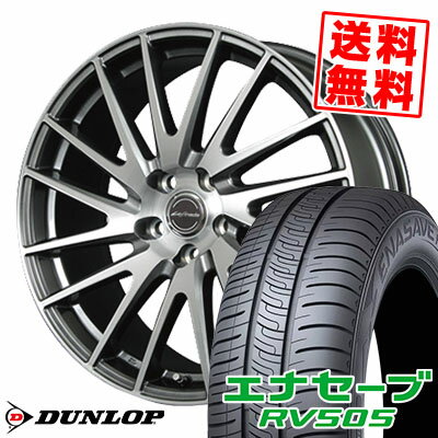 215/55R17 94V ダンロップ ENASAVE RV505 Lefinada MOTION1 サマータイヤホイール4本セット 【取付対象】