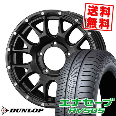 215/60R16 95H DUNLOP ダンロップ ENASAVE RV505 MUDVANCE 08 マッドヴァンス08 サマータイヤホイール4..