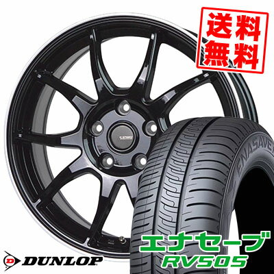 205/65R15 94H ダンロップ ENASAVE RV505 G-SPEED P-06 サマータイヤホイール4本セット 【取付対象】