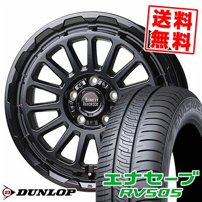 215/60R16 95H ダンロップ ENASAVE RV505 BARKLEY HARDROCK RIZARD サマータイヤホイール4本セット 【取付対象】