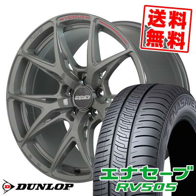 225/45R19 96W XL ダンロップ ENASAVE RV505 RAYS VERSUS CRAFT COLLECTION VV21S サマータイヤホイール4本セット 【取付対象】