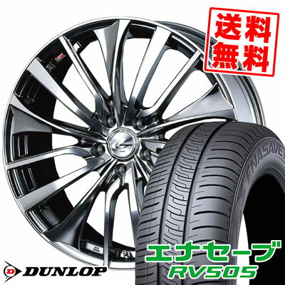 245/40R20 99W XL ダンロップ ENASAVE RV505 weds LEONIS VT サマータイヤホイール4本セット 【取付対象】