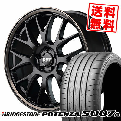 215/40R18 89Y XL BRIDGESTONE ブリヂストン POTENZA S007A ポテンザ S007A RMP 820F RMP 820F サマータイヤホイール4本セット