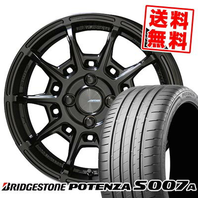 205/40R17 84Y XL BRIDGESTONE ブリヂストン POTENZA S007A GALERNA REFINO ガレルナ レフィーノ サマータイヤホイール4本セット 【取付対象】