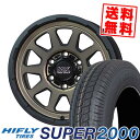 215/70R15 109/107R ハイフライ SUPER2000 MAD CROSS RANGER サマータイヤホイール4本セット for 200系ハイエース【取付対象】