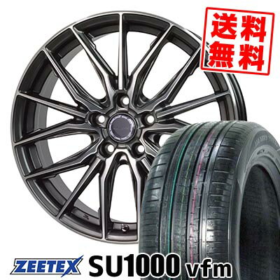 235/60R18 107W XL ジーテックス ZEETEX SU1000 vfm Precious AST M4 サマータイヤホイール4本セット 【取付対象】