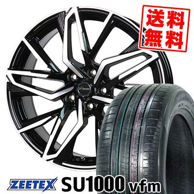 235/60R18 107W XL ジーテックス ZEETEX SU1000 vfm Chronus CH-112 サマータイヤホイール4本セット 【取付対象】