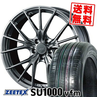 235/60R18 107W XL ジーテックス ZEETEX SU1000 vfm WEDS F ZERO FZ-1 サマータイヤホイール4本セット 【取付対象】
