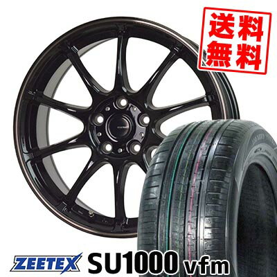 235/60R18 107W XL ジーテックス ZEETEX SU1000 vfm G-SPEED P-07 サマータイヤホイール4本セット 【取付対象】