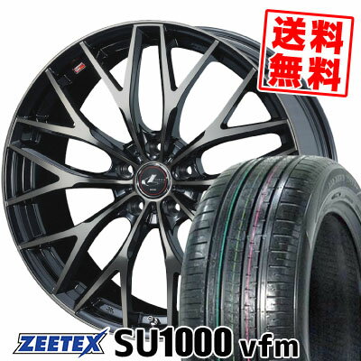 235/60R18 107W XL ジーテックス ZEETEX SU1000 vfm weds LEONIS MX サマータイヤホイール4本セット 【取付対象】