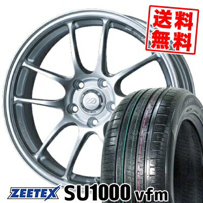 235/60R18 107W XL ジーテックス ZEETEX SU1000 vfm ENKEI PerformanceLine PF-01 サマータイヤホイール4本セット 【取付対象】