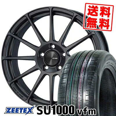235/60R18 107W XL ジーテックス ZEETEX SU1000 vfm ENKEI PF03 サマータイヤホイール4本セット 【取付対象】