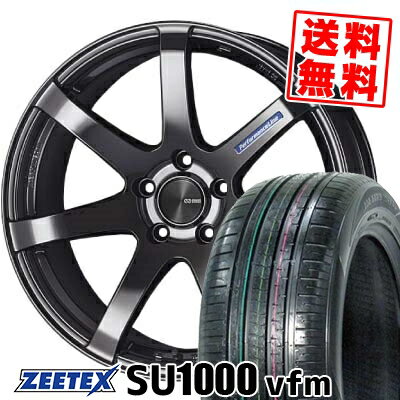 235/60R18 107W XL ジーテックス ZEETEX SU1000 vfm ENKEI PerformanceLine PF-07 サマータイヤホイール4本セット 【取付対象】