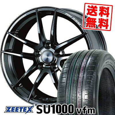 235/60R18 107W XL ジーテックス ZEETEX SU1000 vfm WedsSport RN-55M サマータイヤホイール4本セット 【取付対象】