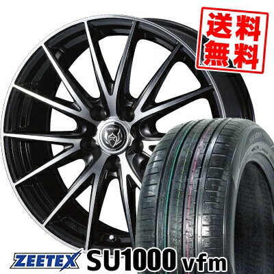 235/60R18 107W XL ジーテックス ZEETEX SU1000 vfm WEDS RIZLEY VS サマータイヤホイール4本セット 【取付対象】