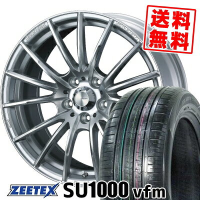 235/60R18 107W XL ジーテックス ZEETEX SU1000 vfm WedsSport SA-35R サマータイヤホイール4本セット 【取付対象】