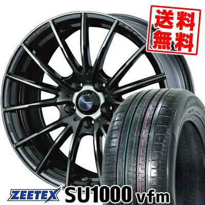 235/60R18 107W XL ジーテックス ZEETEX SU1000 vfm WedsSport SA-35R サマータイヤホイール4本セット 【取付対象】