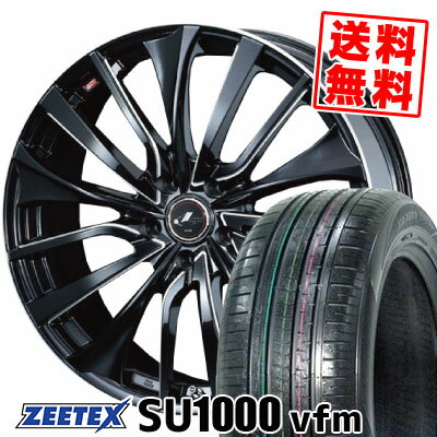 235/60R18 107W XL ジーテックス ZEETEX SU1000 vfm weds LEONIS VT サマータイヤホイール4本セット 【取付対象】