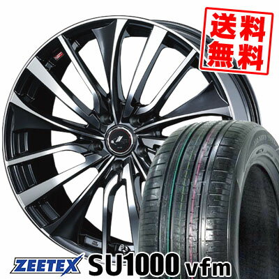 235/60R18 107W XL ジーテックス ZEETEX SU1000 vfm weds LEONIS VT サマータイヤホイール4本セット 【取付対象】