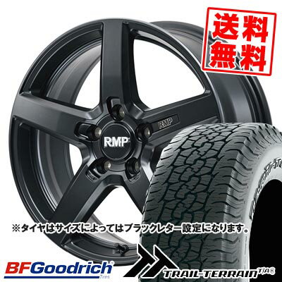 235/60R18 107H XL BFグッドリッチ TRAIL-TERRAIN T/A RMP-050F CUTGRAPHITE サマータイヤホイール4本セット 【取付対象】