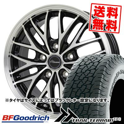 235/55R18 104H XL BFグッドリッチ TRAIL-TERRAIN T/A Chronus CH-113 サマータイヤホイール4本セット 【取付対象】