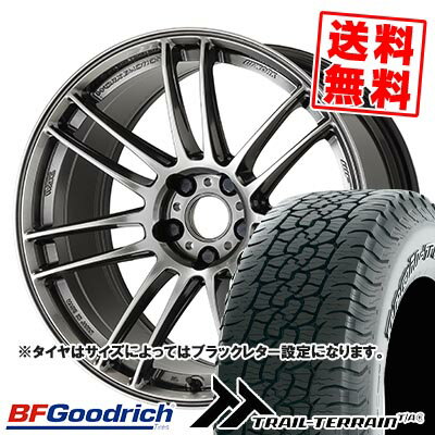 235/60R18 107H XL BFグッドリッチ TRAIL-TERRAIN T/A WORK EMOTION ZR7 サマータイヤホイール4本セット 【取付対象】