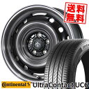 205/55R16 91V CONTINENTAL コンチネンタル UltraContact UC6 LANDFOOT XFG ランドフット XFG サマータイヤホイール4本セット 【取付対象】