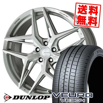 225/40R19 93W XL DUNLOP ダンロップ VEURO VE304 WORK GNOSIS IS205 ワーク グノーシス IS205 サマータイヤホイール4本セット 【取付対象】