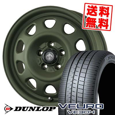 215/55R17 94V DUNLOP ダンロップ VEURO VE304 LANDFOOT SWZ ランドフット SWZ サマータイヤホイール4本セット 【取付対象】