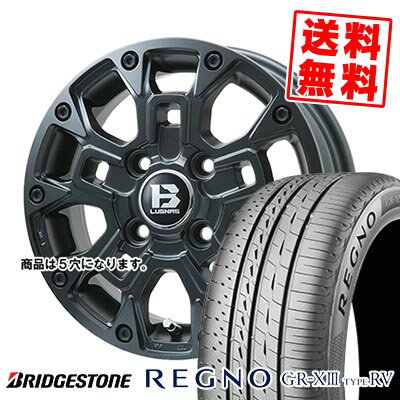 235/50R18 101V XL ブリヂストン REGNO GR-X3 TYPE RV B-LUGNAS BRD サマータイヤホイール4本セット 【取付対象】